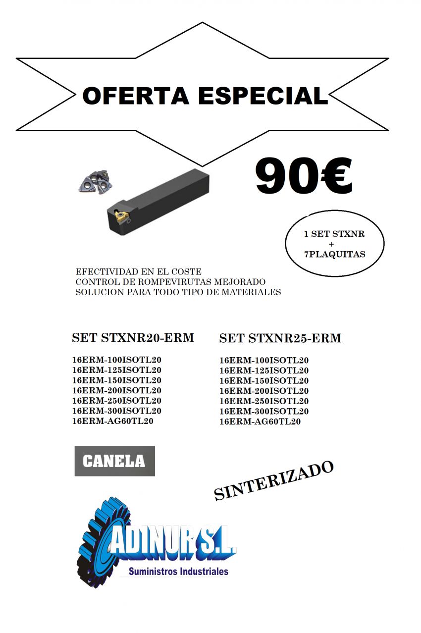 kit de placas de roscar 16er ir iso tn tools de pasos métricos 05 35 recubrimiento tialn