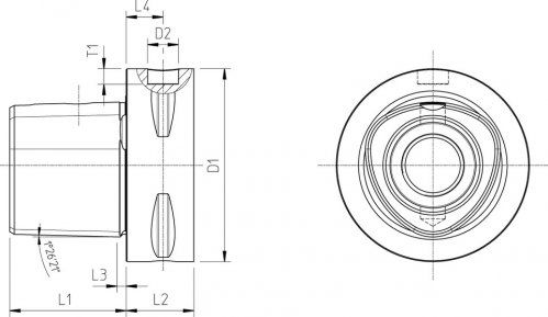 POLIGONAL ISO 26623-1 (CAPTO)