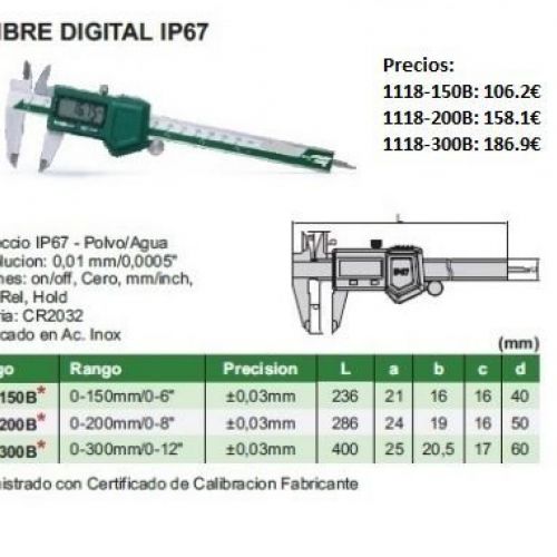 CALIBRE DIGITAL IP67